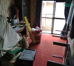 不用品回収 作業前の写真