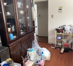 不用品回収　 作業前の写真
