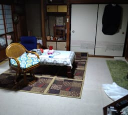 遺品整理 作業前の写真