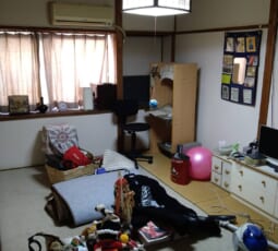遺品整理 作業前の写真