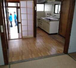 遺品整理 撤去後の写真