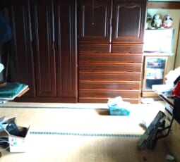 遺品整理 作業前の写真