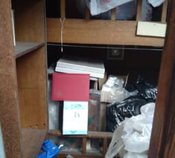 遺品整理 作業前の写真