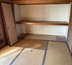 遺品整理 撤去後の写真