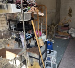 遺品整理 作業前の写真