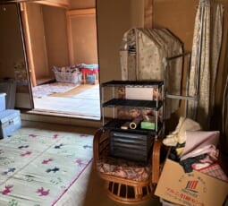 遺品整理 作業前の写真