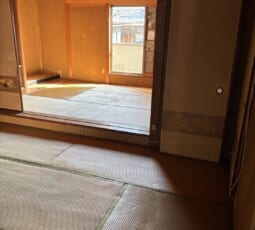 遺品整理 撤去後の写真