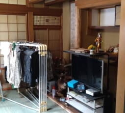 遺品整理 作業前の写真