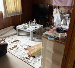 遺品整理 作業前の写真