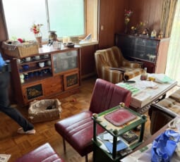 遺品整理 作業前の写真