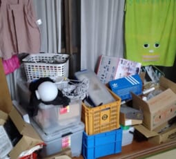 不用品回収 作業前の写真