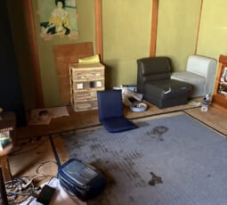 遺品整理 作業前の写真