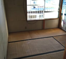 遺品整理 撤去後の写真