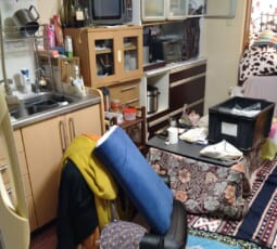 遺品整理 作業前の写真