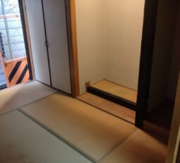 遺品整理 撤去後の写真
