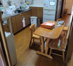遺品整理 作業前の写真