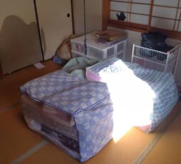 遺品整理 作業前の写真