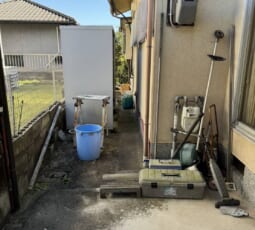 遺品整理 作業前の写真