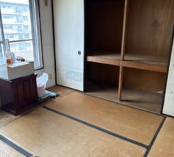 遺品整理 撤去後の写真