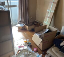 遺品整理 作業前の写真
