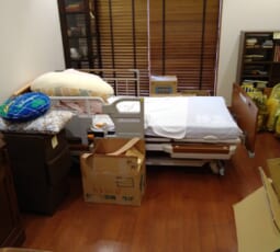 遺品整理 作業前の写真