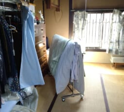 遺品整理 作業前の写真