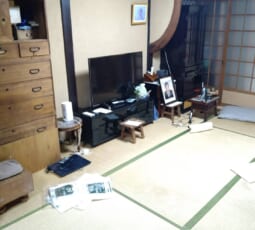 遺品整理 作業前の写真