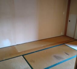 遺品整理 撤去後の写真