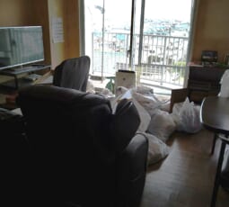 遺品整理 作業前の写真