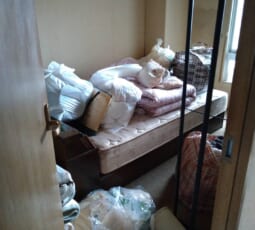 遺品整理 作業前の写真