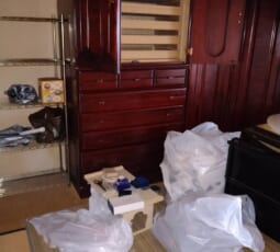 遺品整理 作業前の写真