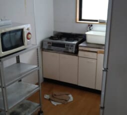 遺品整理 作業前の写真