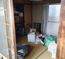 遺品整理 作業前の写真