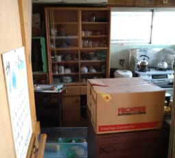 遺品整理 作業前の写真