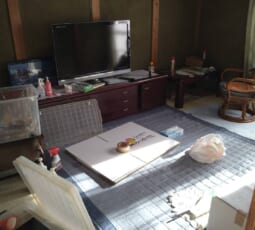 遺品整理 作業前の写真