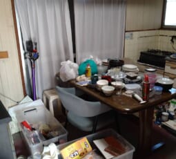 遺品整理 作業前の写真