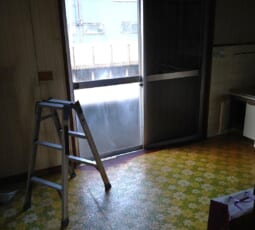 遺品整理 撤去後の写真