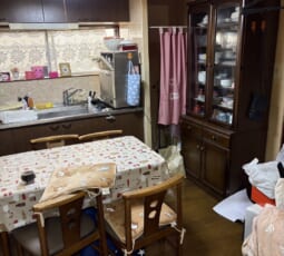 遺品整理 作業前の写真