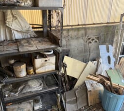 遺品整理 作業前の写真