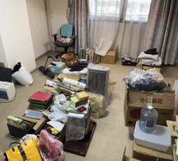 遺品整理 作業前の写真