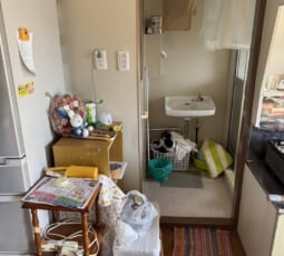 遺品整理 作業前の写真