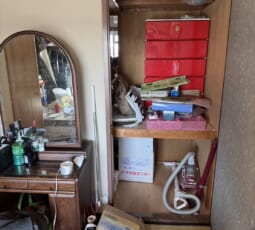 遺品整理 作業前の写真