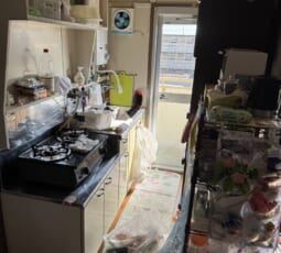 遺品整理 作業前の写真