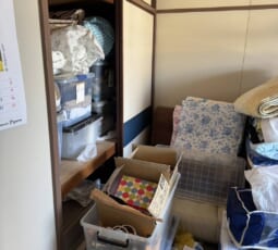 遺品整理 作業前の写真