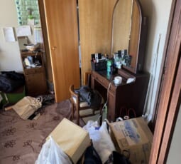 遺品整理 作業前の写真