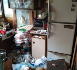 不用品回収 作業前の写真