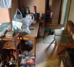 遺品整理 作業前の写真