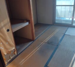 遺品整理 撤去後の写真
