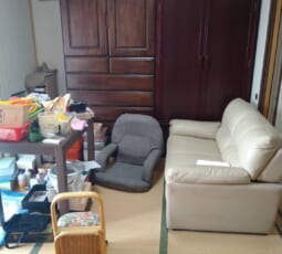 不用品回収 作業前の写真