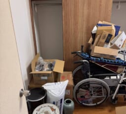 不用品回収 作業前の写真